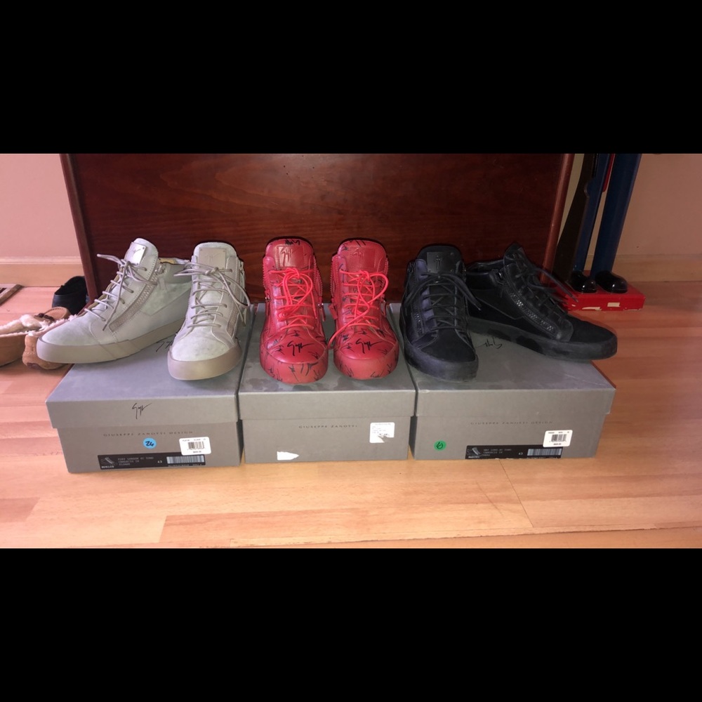 Giuseppe zanotti sneakers BUNDLE